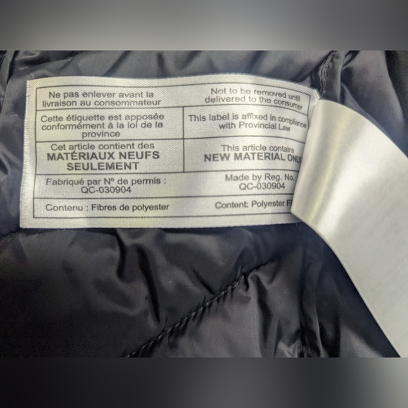 Tommy Hilfiger Quilted Black Hooded Jacket Size Large - Picture 8 of 12